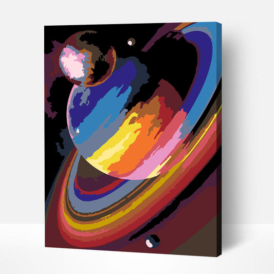 Artwille DIY Paint by Numbers for Adults and Kids - Space