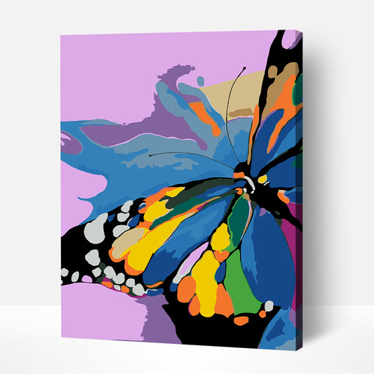 Artwille DIY Paint by Numbers for Adults and Kids - Bright Butterfly