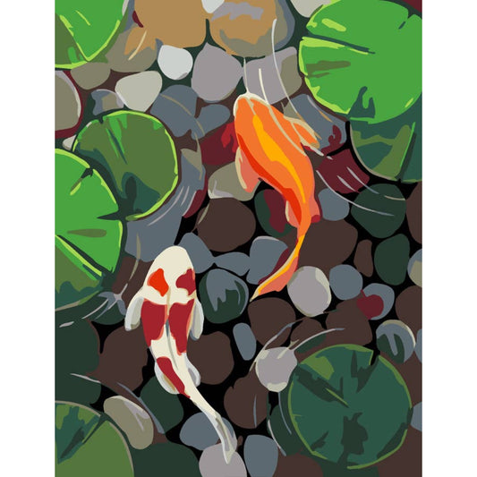 Artwille DIY Paint by Numbers  - Koi Pond