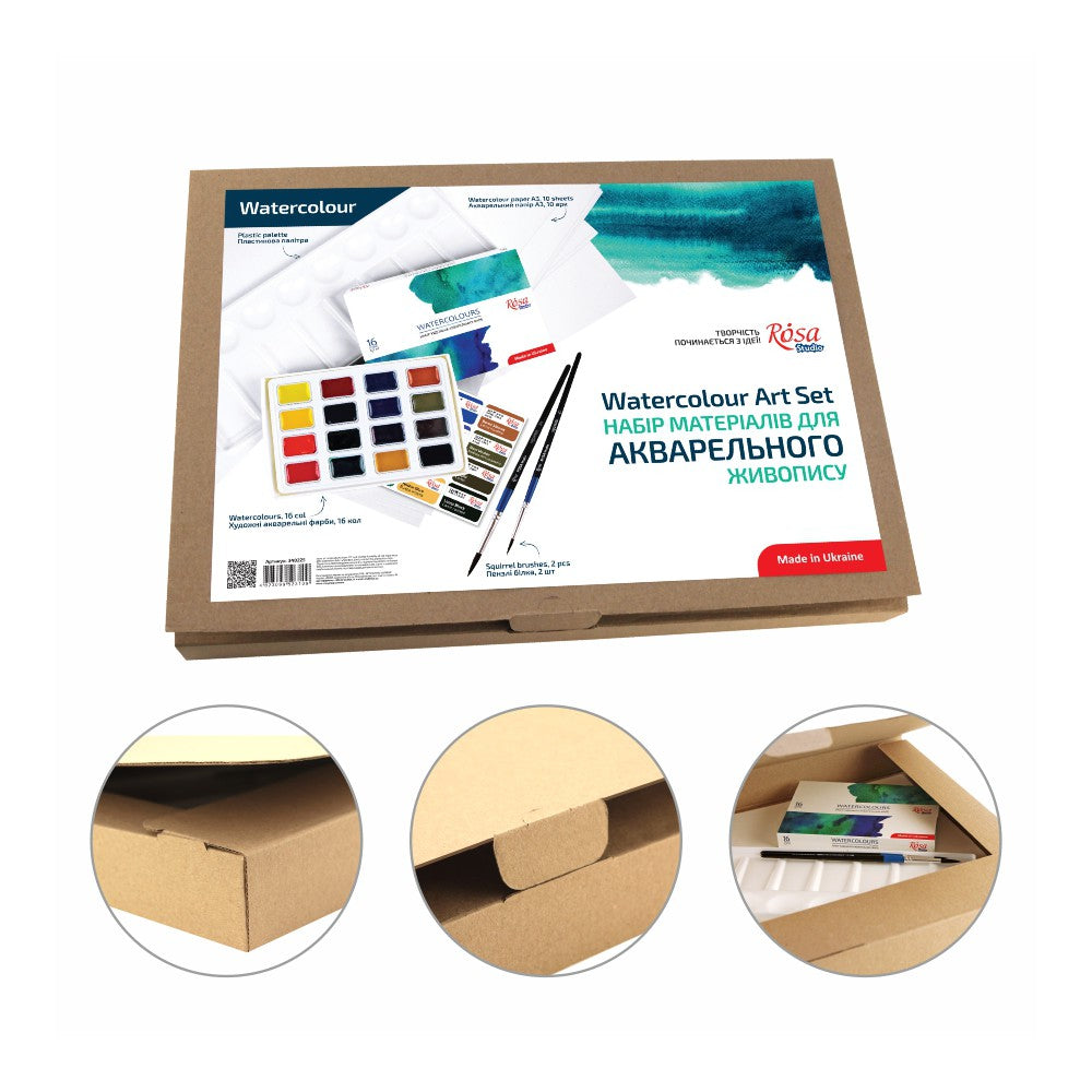 Watercolour Art Set, ROSA Studio