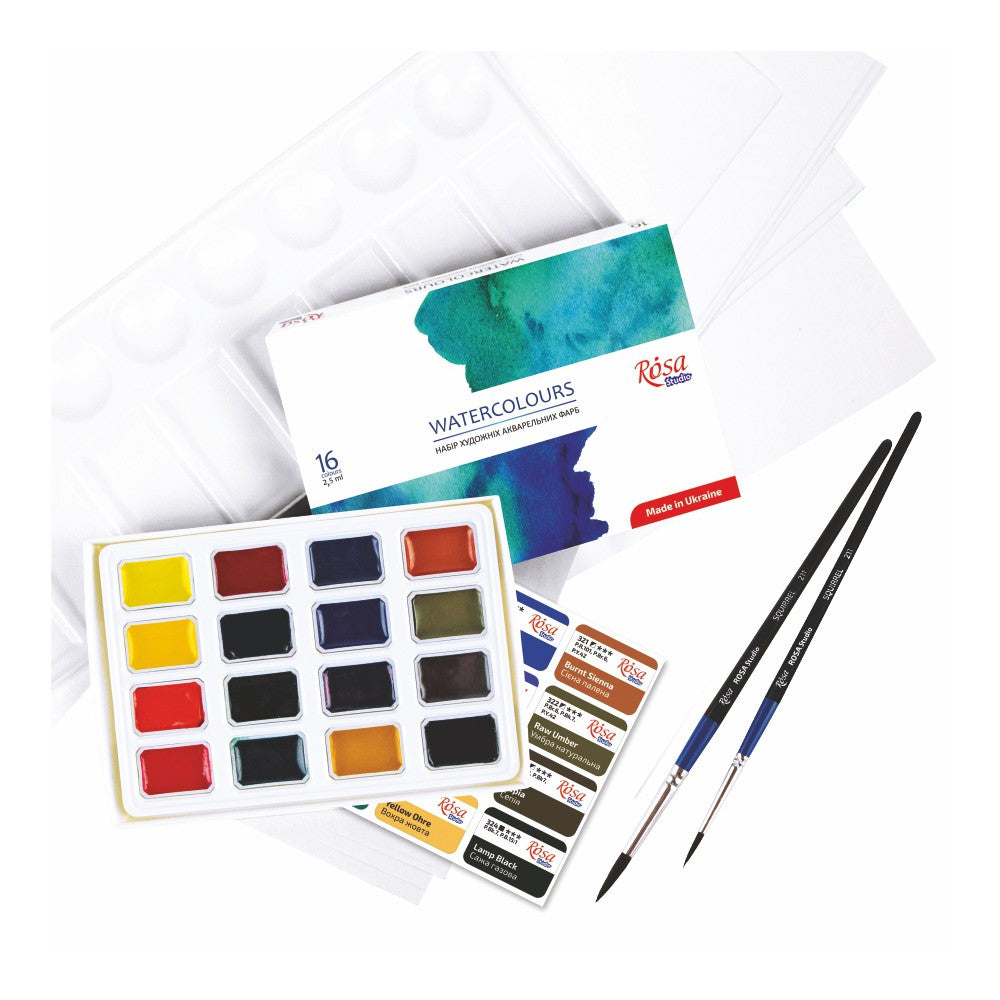 Watercolour Art Set, ROSA Studio