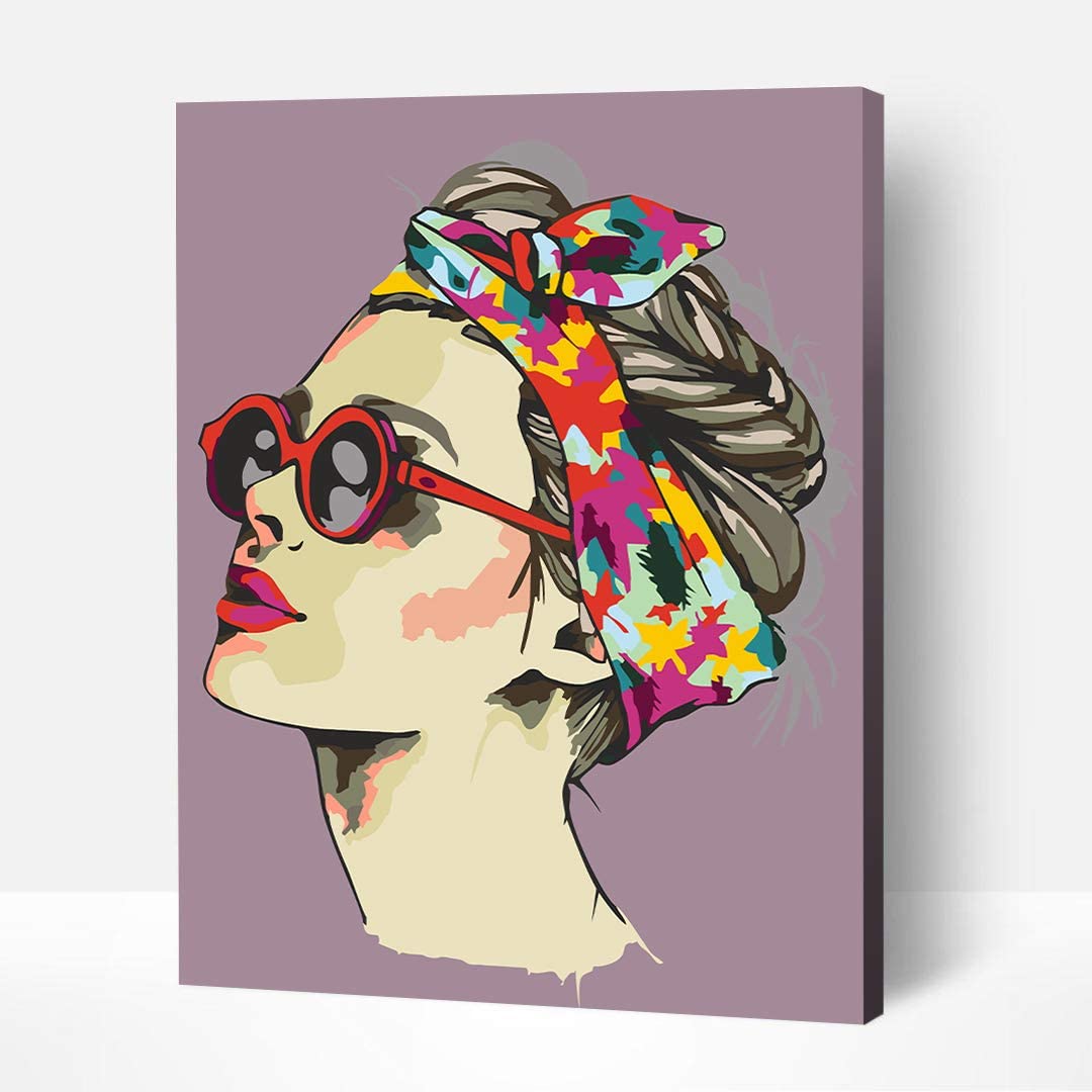 Artwille DIY Paint by Numbers for Adults and Kids - Grace