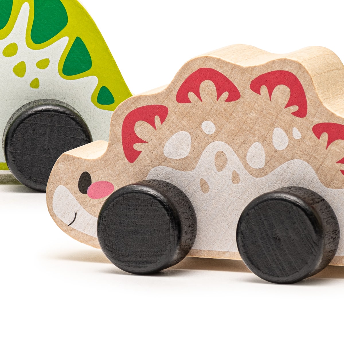 Wise Elk/Cubika Wooden Toy Set - Joyful Dinos