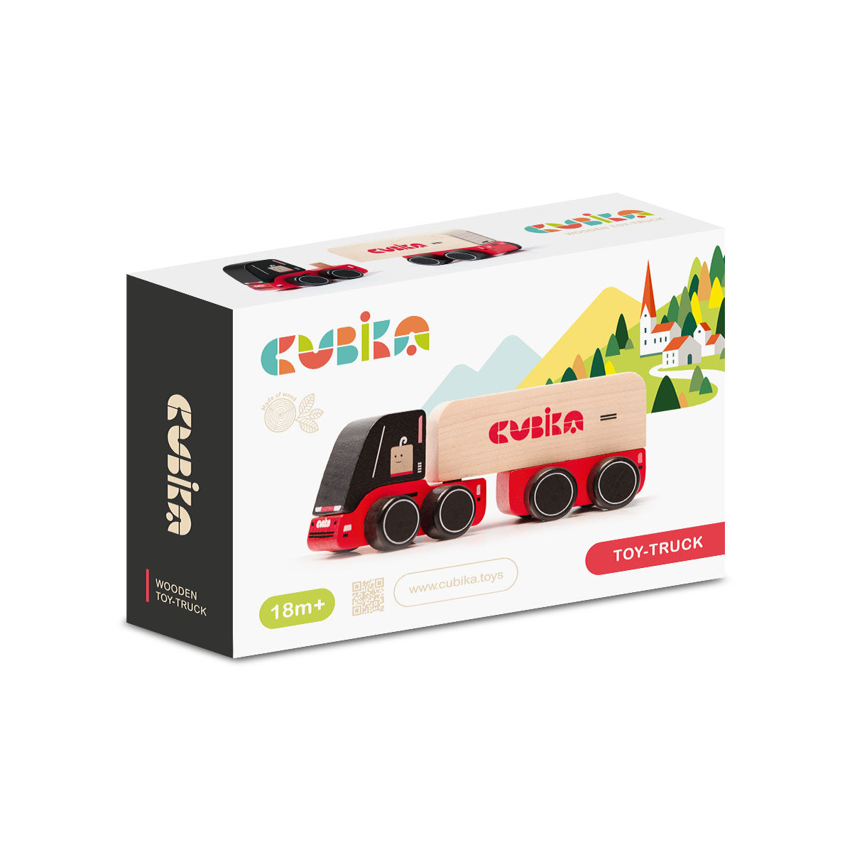 Wise Elk/Cubika Wooden toy - Truck Cubika 2