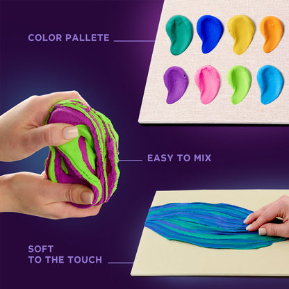 OKTO 3D Clay Painting — Lettering Fun (≈16×12 in) — Ages 14+