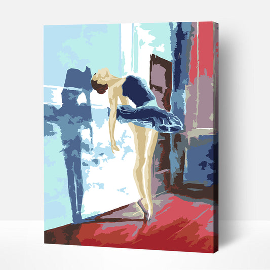 Artwille DIY Paint by Numbers for Adults and Kids - Ballerina