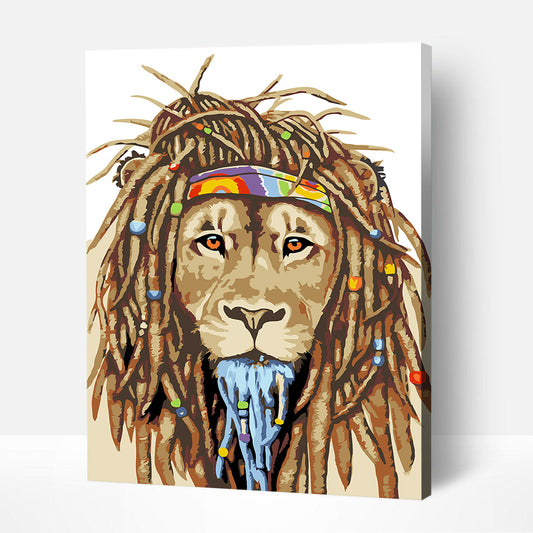 Artwille DIY Paint by Numbers for Adults and Kids - Dreadlocks