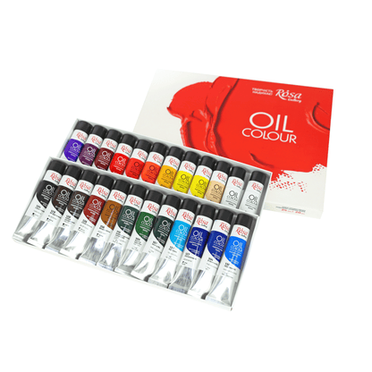 Oil paint set 24*20 ml/0.68oz, ROSA Gallery