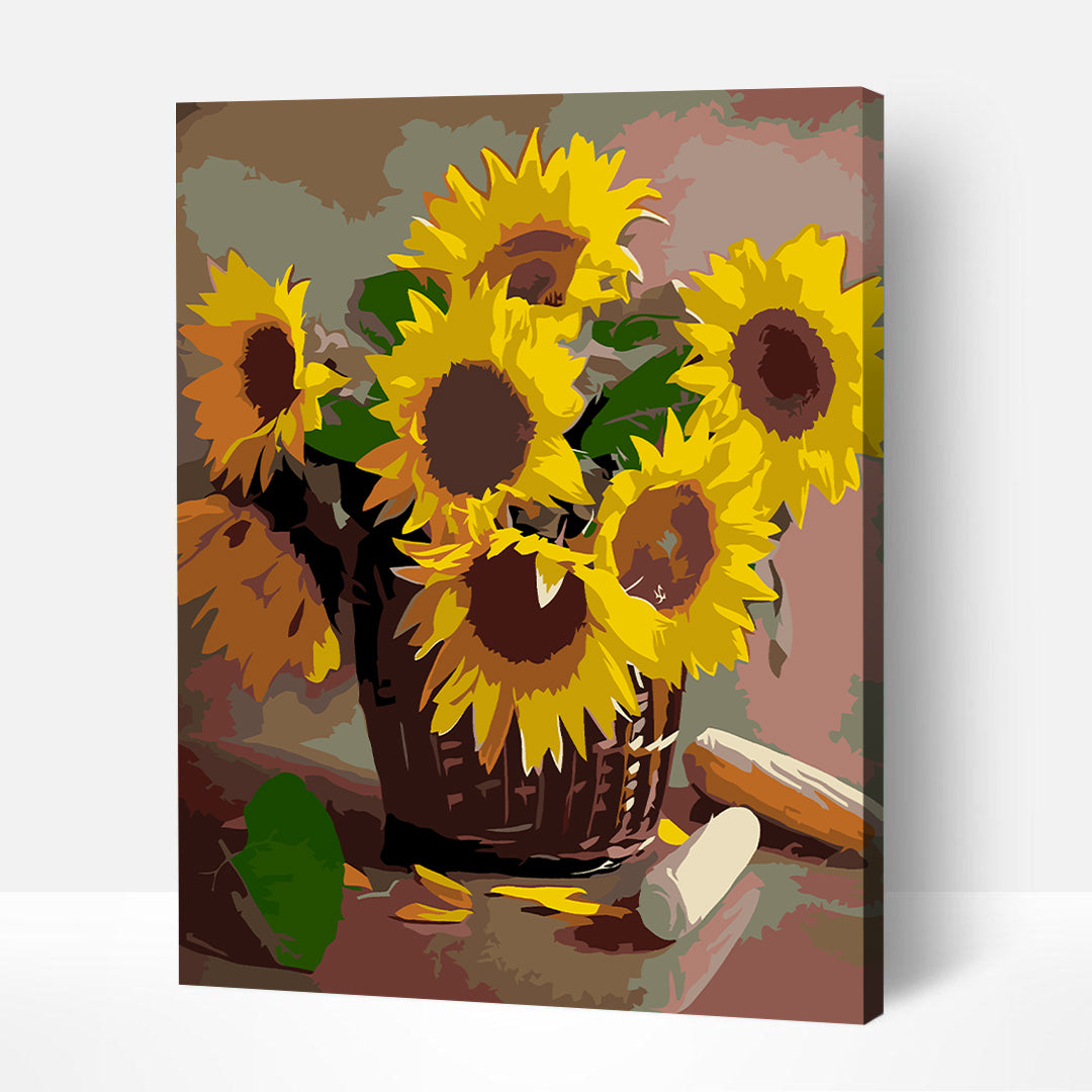 Artwille DIY Paint by Numbers for Adults and Kids - Sunflowers