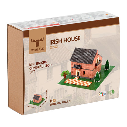 Mini Bricks Construction Set - Irish House