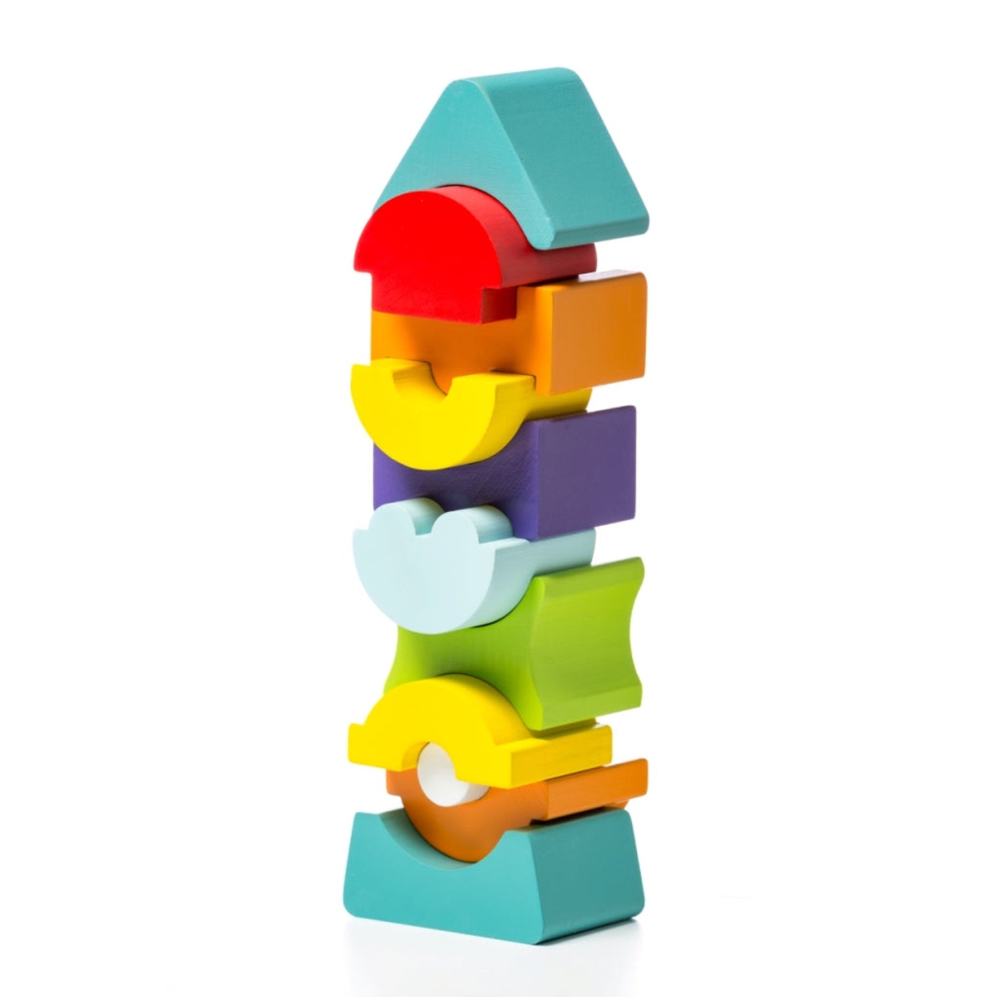 Wise Elk/Cubika Wooden Toy - Flexible Tower LD-9