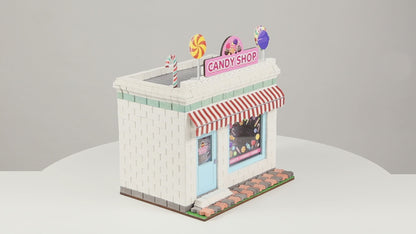 Mini Bricks Construction Set - Candy Shop