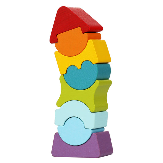 Wise Elk/Cubika Wooden Toy - Flexible Tower LD-8