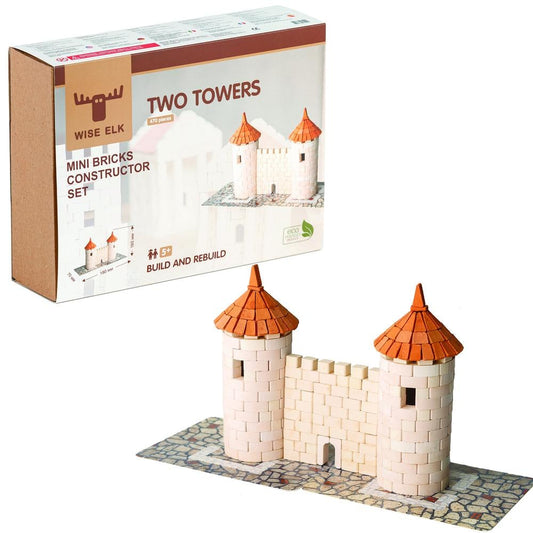 Mini Bricks Construction Set - Two Towers