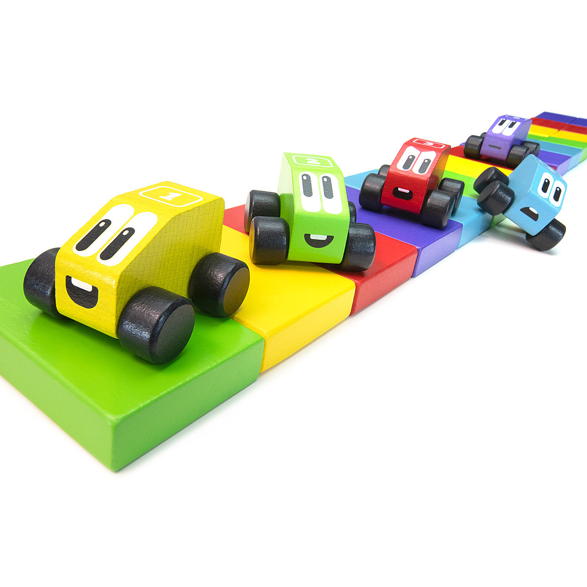 Wise Elk/Cubika Wooden Toy - Bright Racing