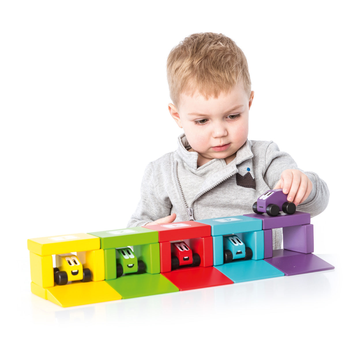 Wise Elk/Cubika Wooden Toy - Bright Racing