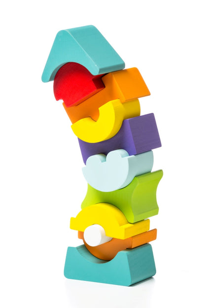 Wise Elk/Cubika Wooden Toy - Flexible Tower LD-9