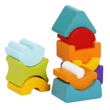 Wise Elk/Cubika Wooden Toy - Flexible Tower LD-9