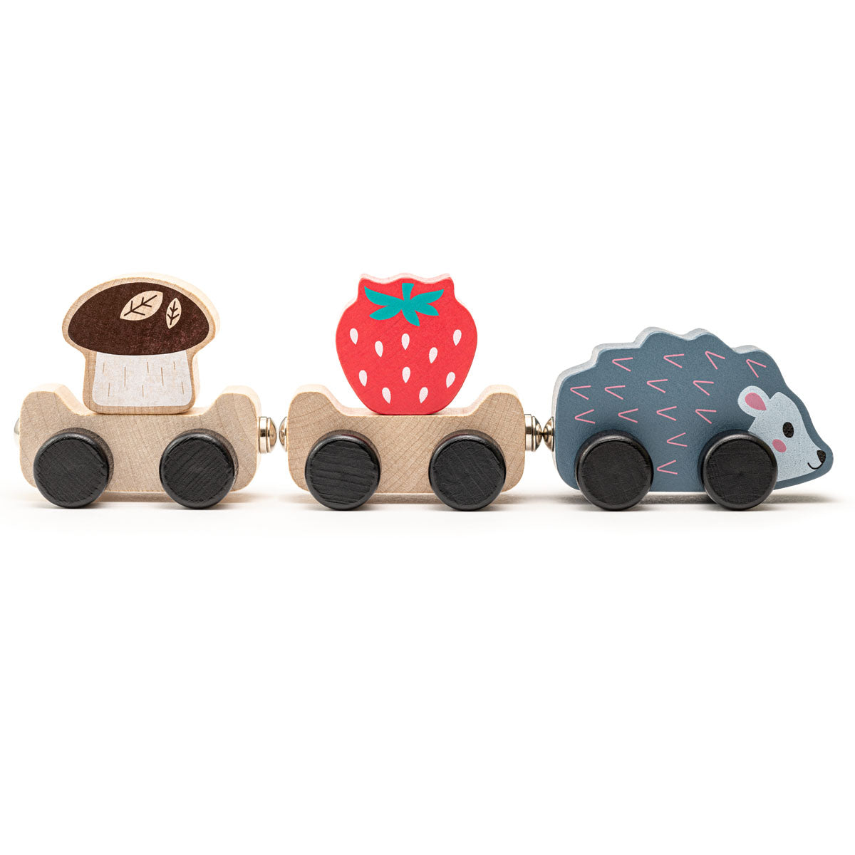 Wise Elk/Cubika Wooden Toy - Clever Hedgehog