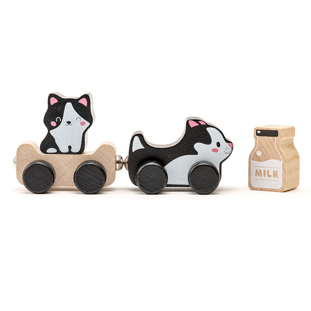 Wise Elk/Cubika Wooden Toy - Clever Kitties