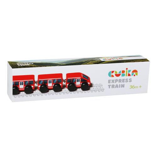 Wise Elk/Cubika Wooden toy - Express Train